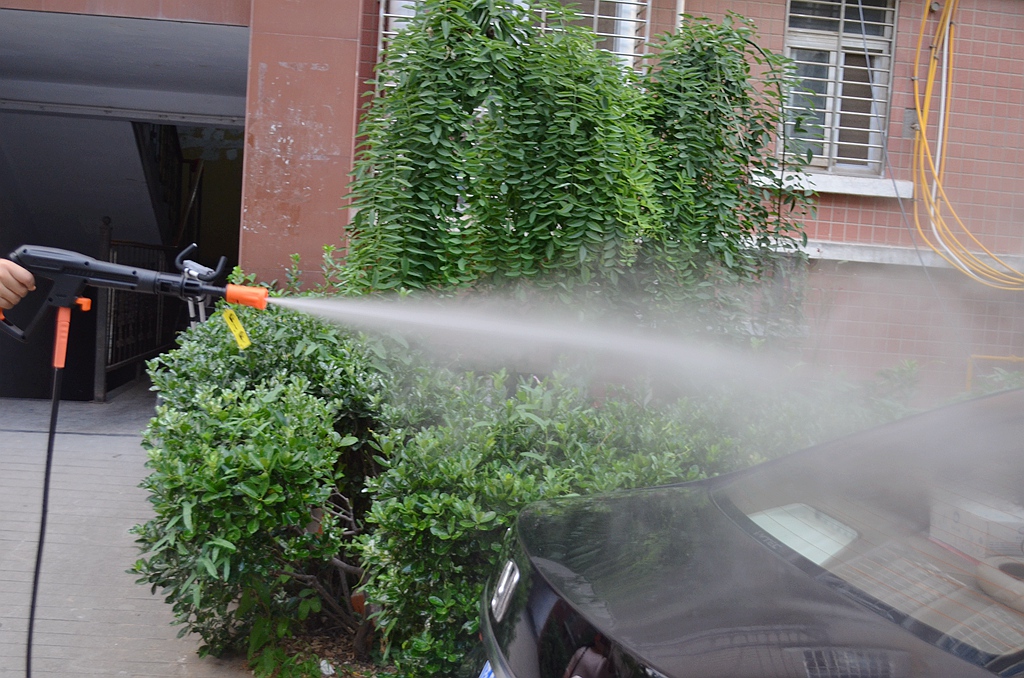 绿田高压洗车机怎么使用,绿田自助洗车机