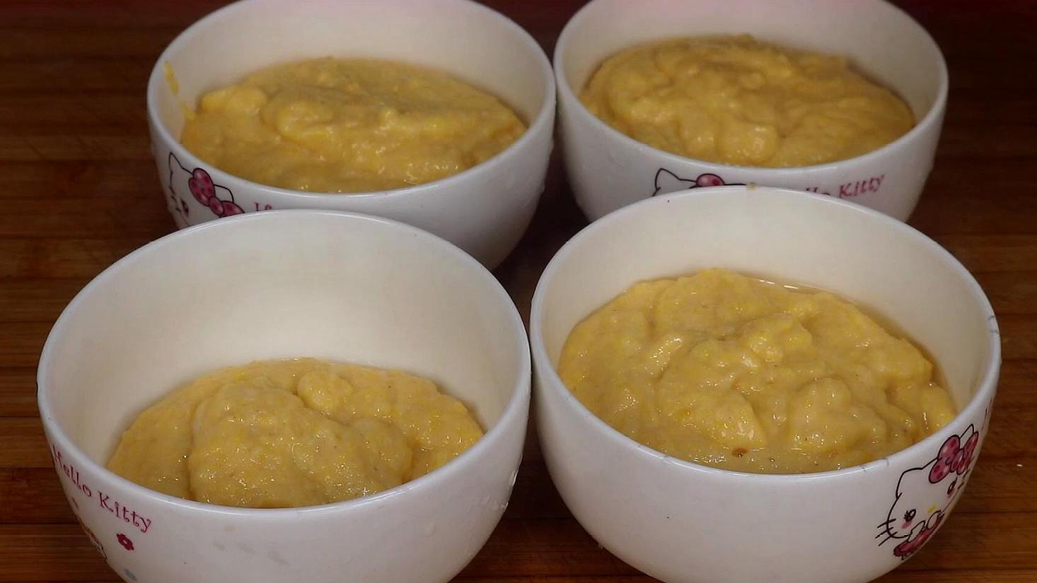 空气炸锅玉米面蛋糕的做法,玉米面这样做比蛋糕面包还好吃