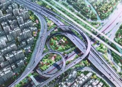 黄河路快速化改造,近期泰山路黄河路规划图方案