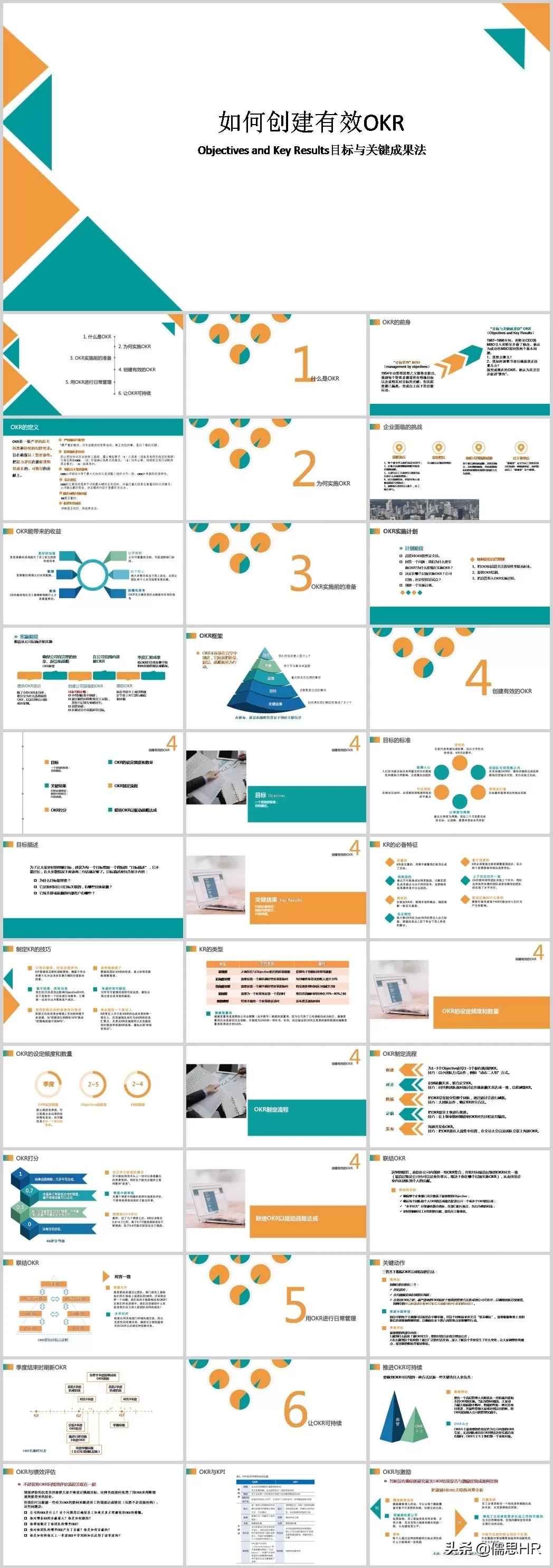 okr鍒跺畾姝ラppt,okr宸ヤ綔娉昿pt妯℃澘