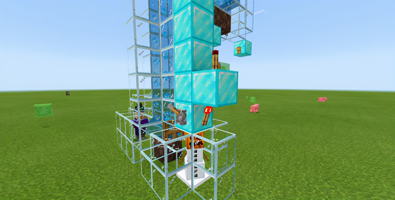 我的世界黑科技防御塔建造,十倍奉还