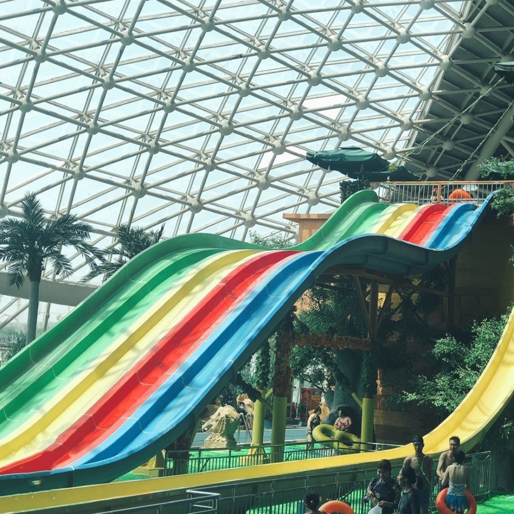 天山海世界水公园,天山海世界室内四季恒温戏水乐园