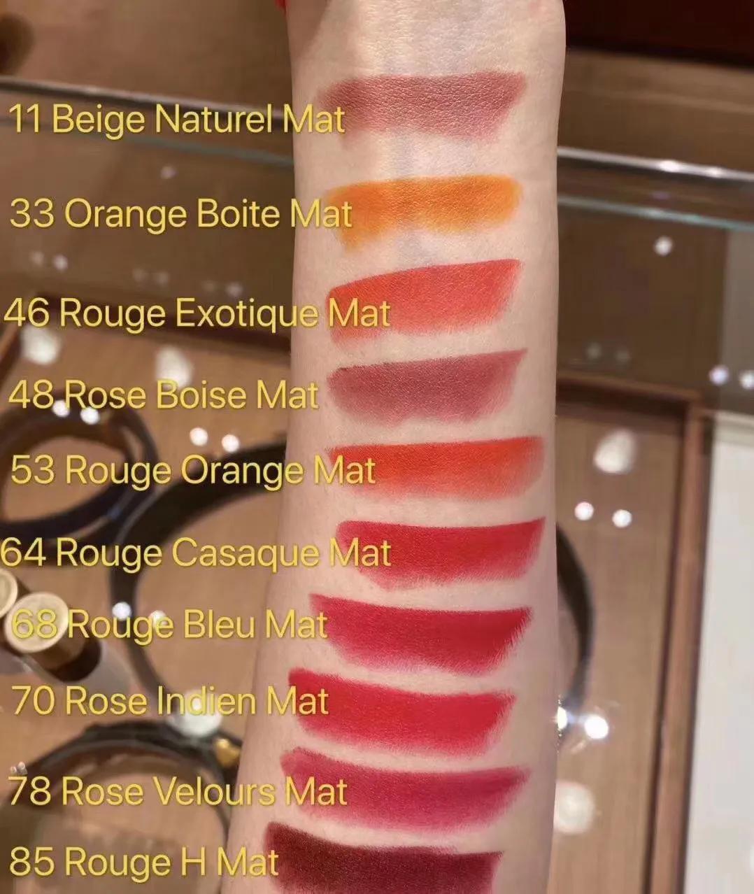 爱马仕口红33号色怎么涂能显白,爱马仕口红李佳琦推荐色