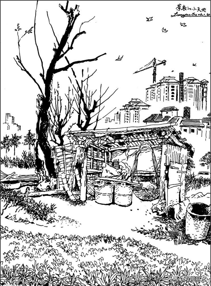 素描临摹高清大图初学,素描教程初学者临摹图