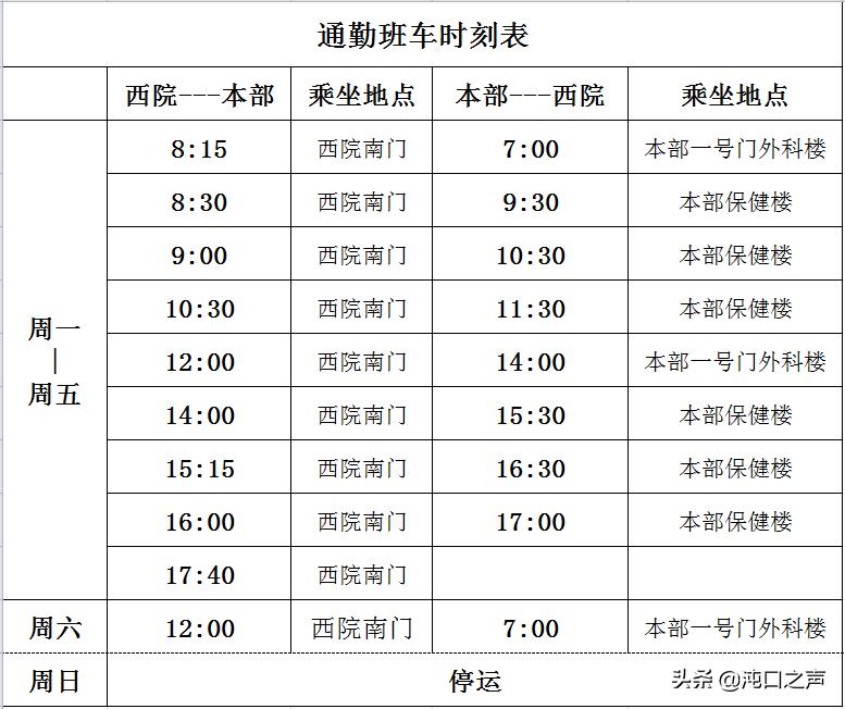 武汉协和医院交通,神龙大道协和医院西院