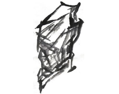 山石的常用皴法,山石的各种皴法介绍