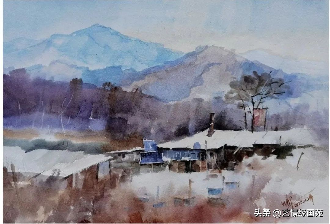 艺憬缘画集：将水彩画推向极致