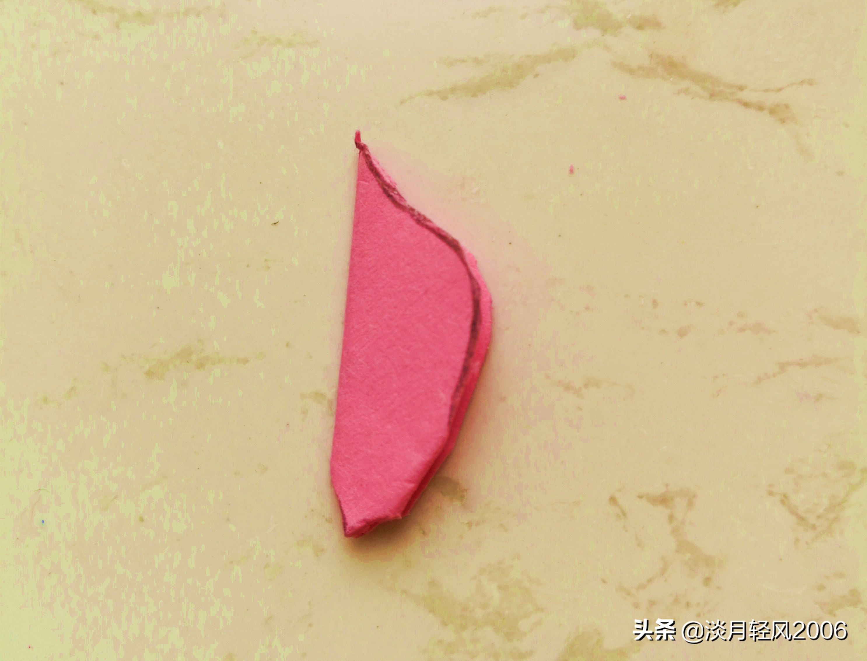 最简单剪纸手工花教程,手工剪纸花教程简单又漂亮