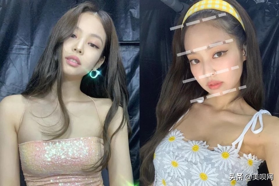 韩国整容模板jennie,韩国整形面容