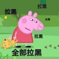小猪佩奇骂人的表情包大全,小猪佩奇嫉妒嫌弃表情包