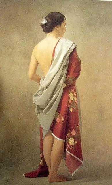 感动！他一生只为一个美女画人体，画遍全身360度，美到窒息