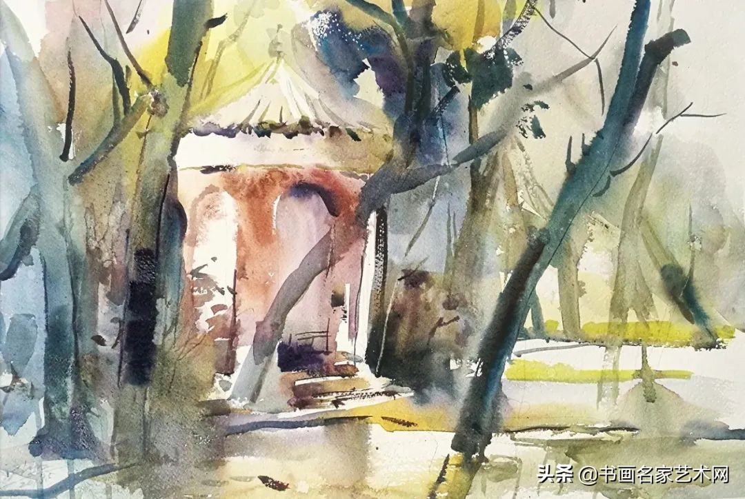 中国张虹,中国艺术水彩画