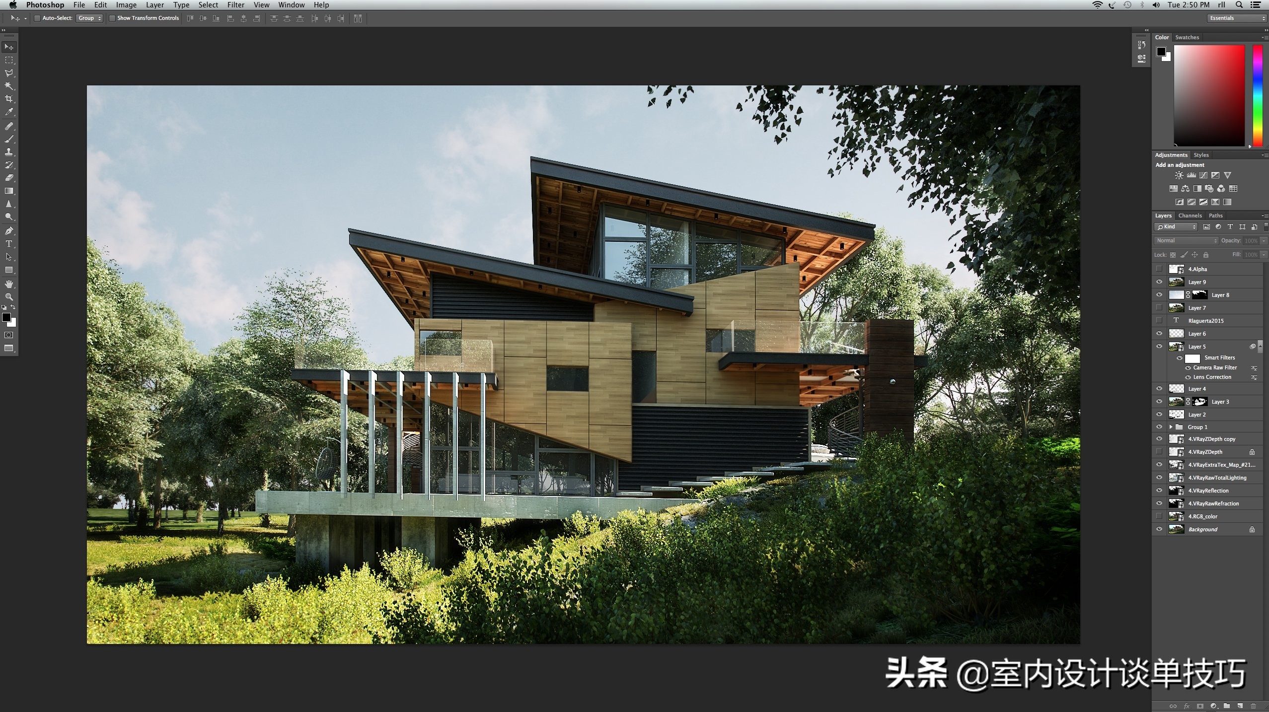 室外图没氛围？两个通用灯光技巧，马来西亚CG艺术家都在用