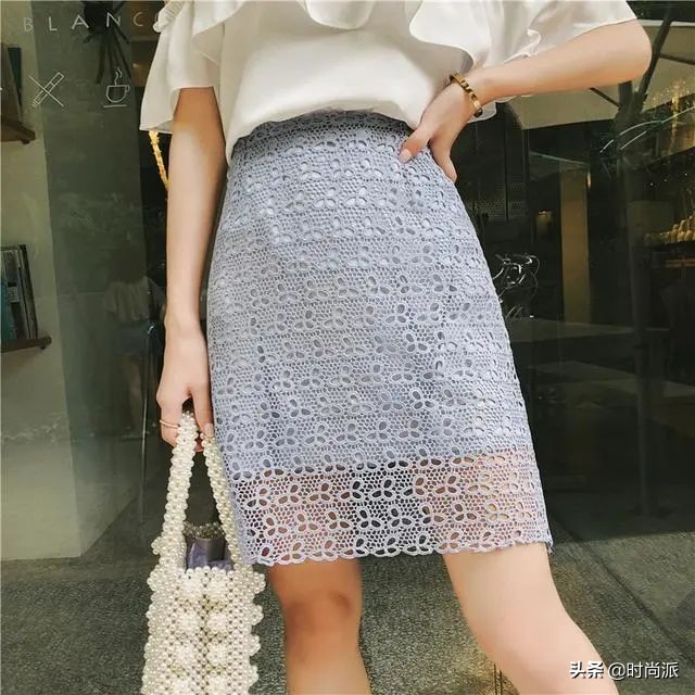 气质半身裙小仙女必备,显瘦慵懒文艺流行气质半身裙