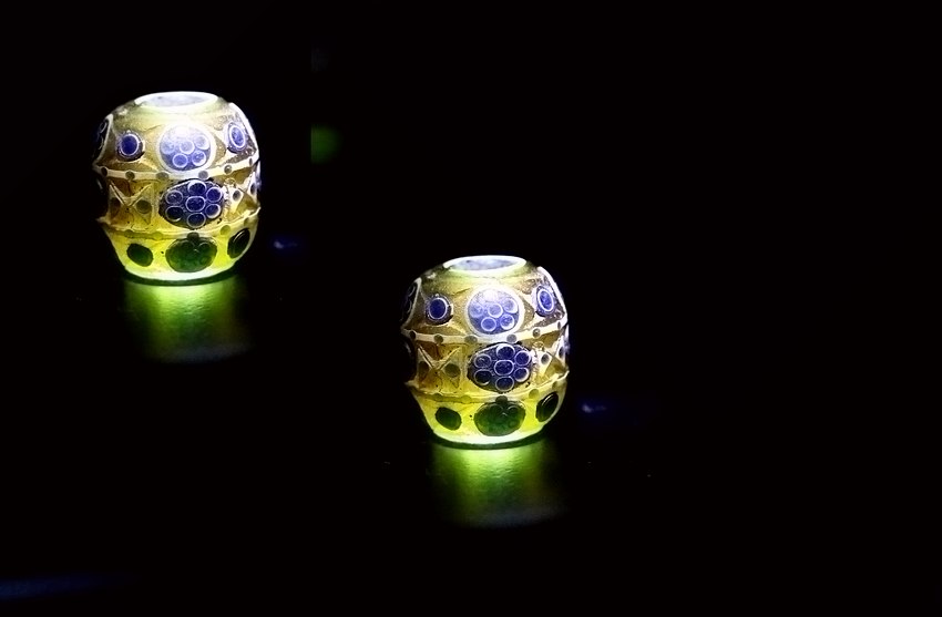 老琉璃珠怎么辨别,怎样鉴别真假老琉璃珠