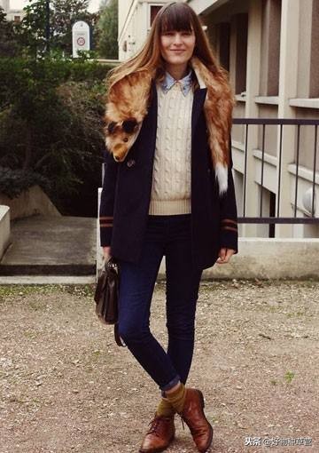 冬季不露腿的时髦穿搭,刘雯教你冬日穿搭