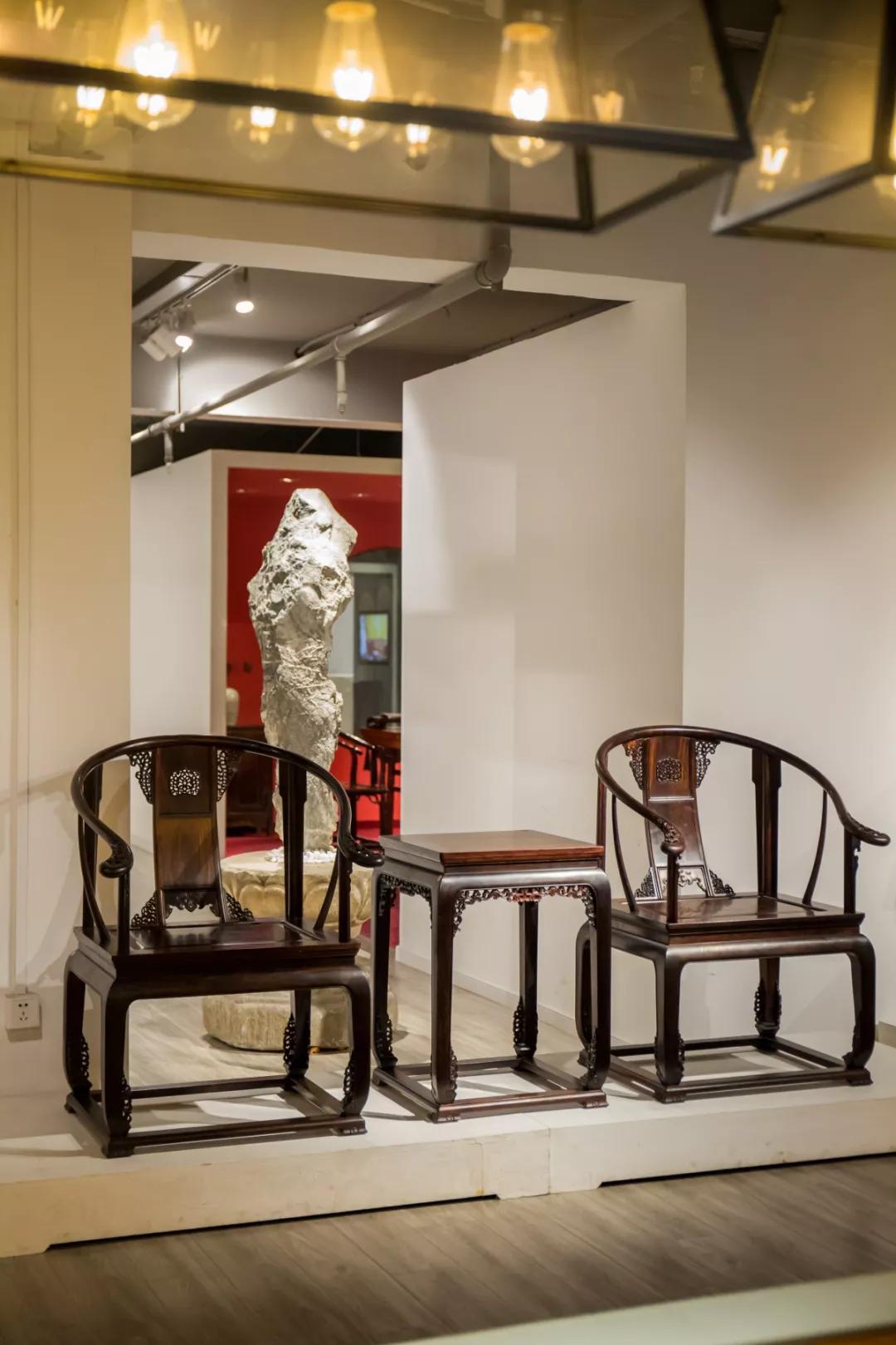 小叶紫檀如意云纹圈椅,小叶紫檀皇宫圈椅