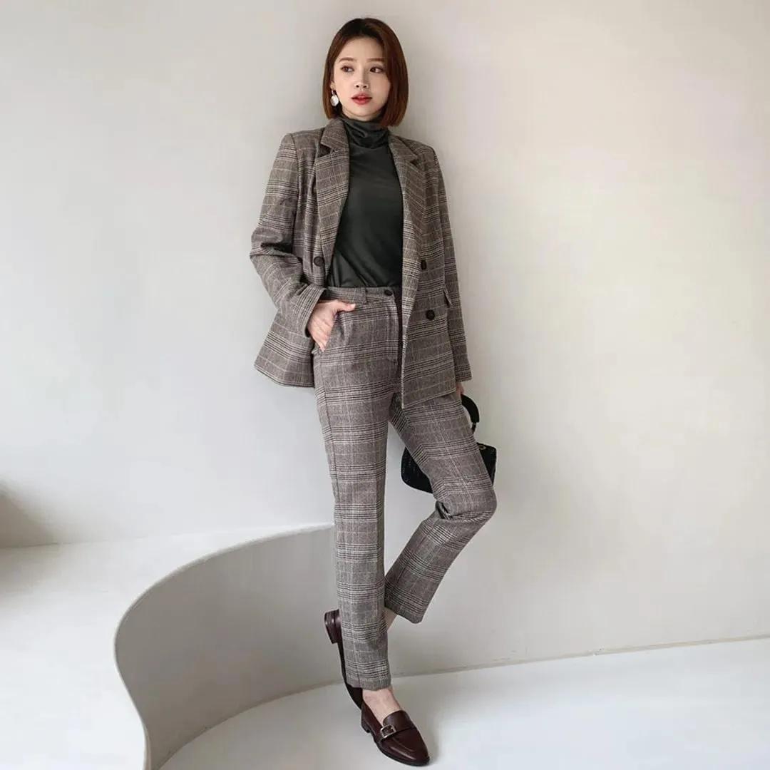 韩国小个子女人味穿搭秋冬,韩国158小个子穿搭博主