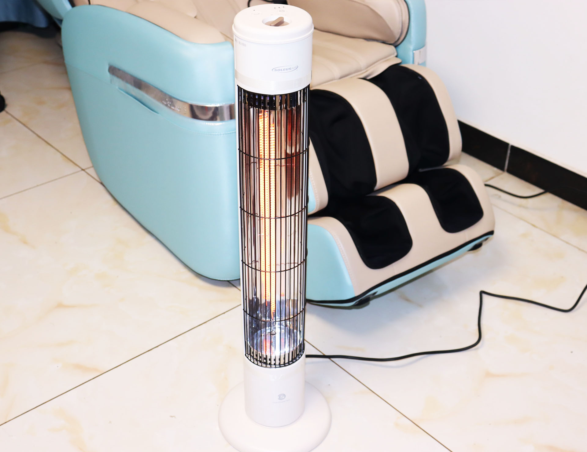 超薄节能取暖器,暖风机石墨烯家用静音取暖器