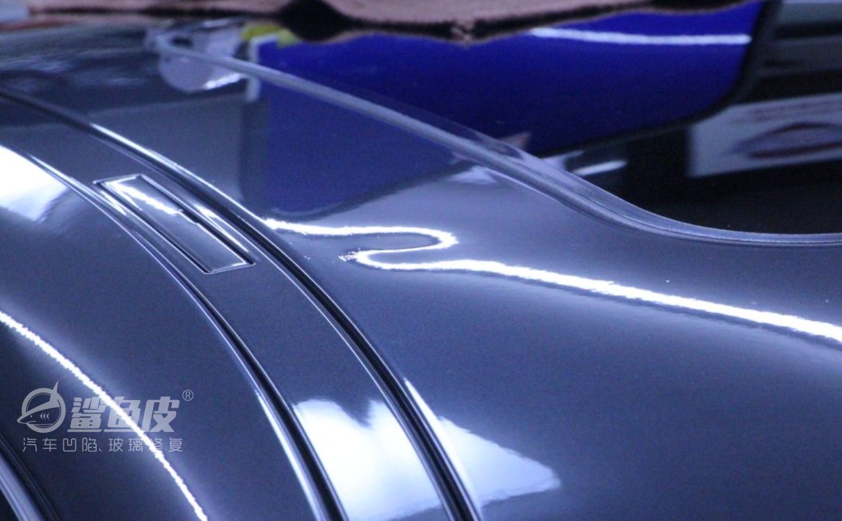 汽车车顶边梁凹陷免喷漆修复教程,汽车车顶凹陷无痕修复