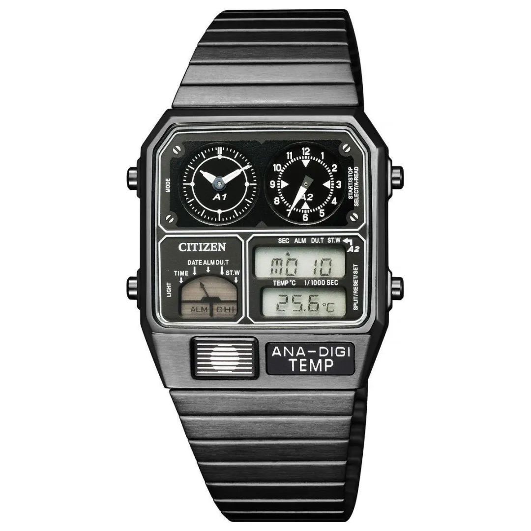 西铁城Ana-DigiTemp:怪异与奇妙的结合体