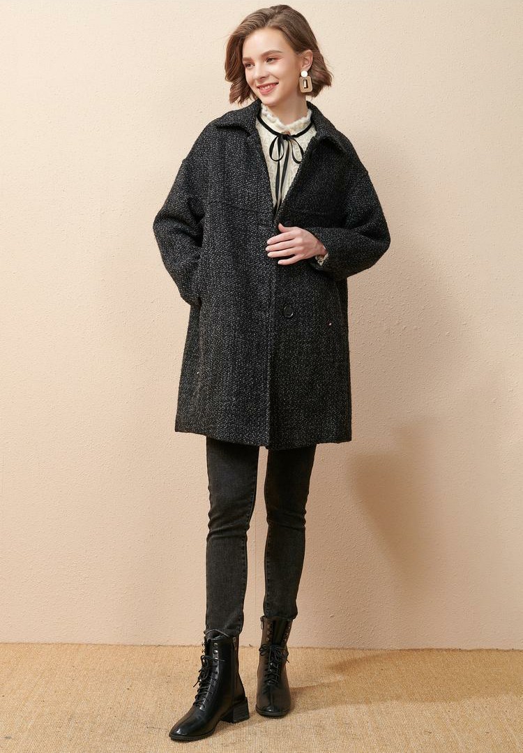 牛仔裤优雅气质温柔风女人穿搭,40岁气质减龄百搭新款裤子冬季