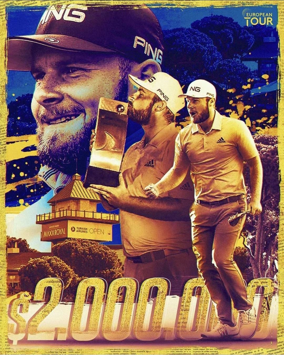 总统杯大名单出炉；加洞到天黑；钓鱼挥杆钓到冠军；球丢光了被DQ