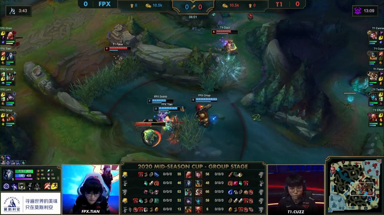 fpx2-1击败rnglck,fpx被faker虐泉