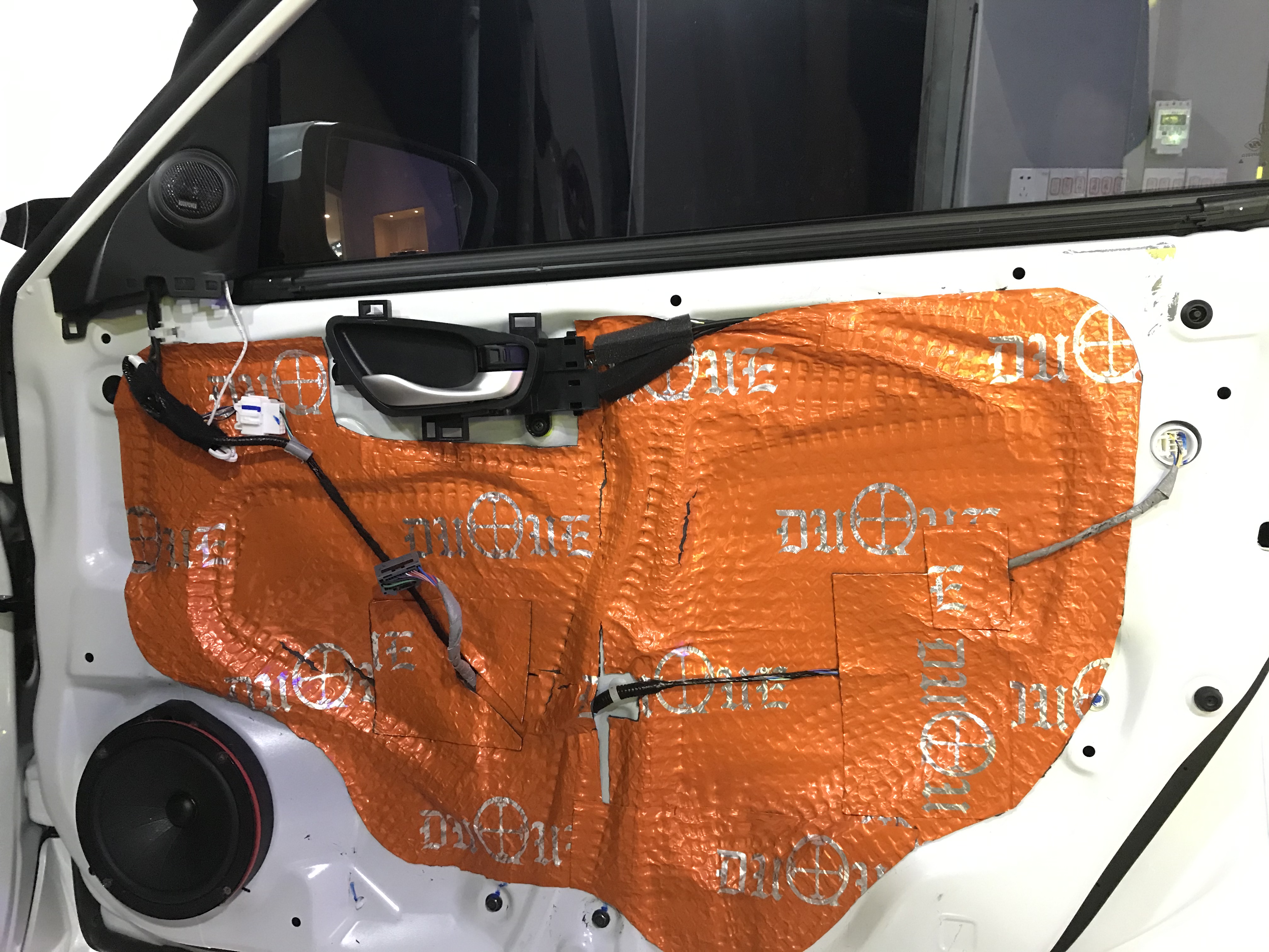 本田十代半雅阁音响低音炮,佛山市十代思域低音炮