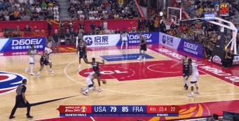 中国男篮硬刚美国梦之队精彩回顾,毫无统治力美国男篮全新梦之队