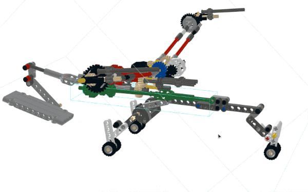 乐高双鹰61054测评,乐高42113鱼鹰运输机