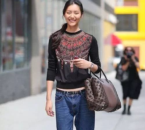 刘雯大包包推荐,刘雯同款豹纹包包