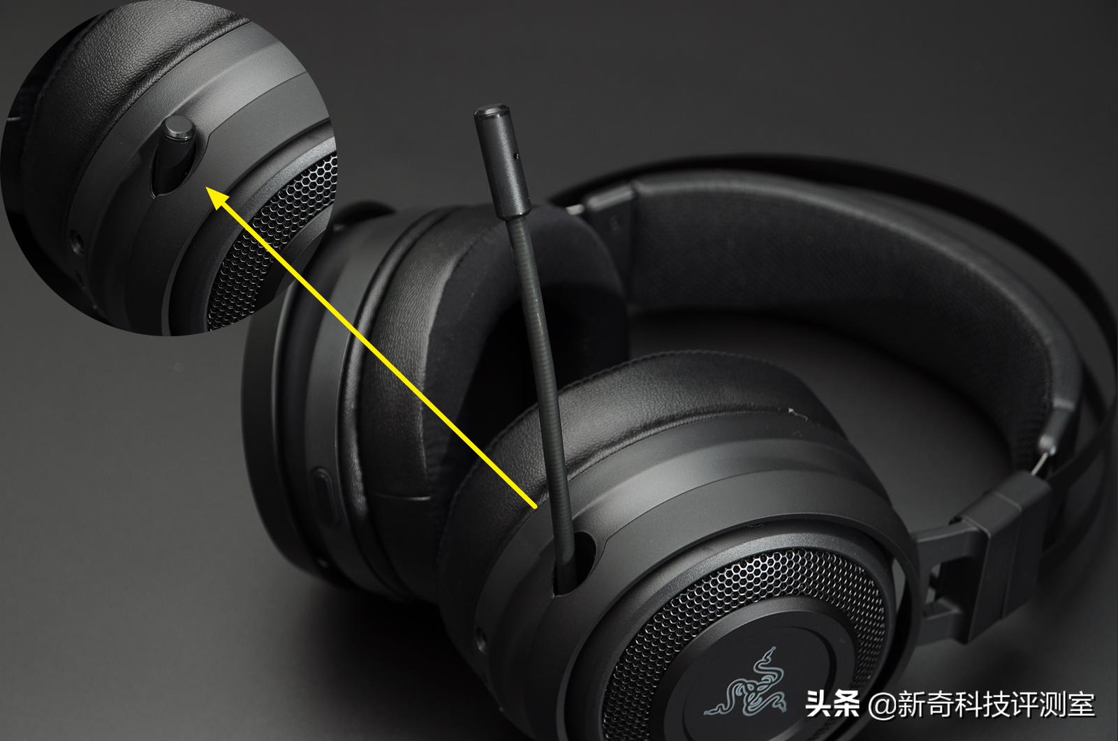 雷蛇nari影鲛无线游戏耳机评测,雷蛇影鲛耳麦没声音