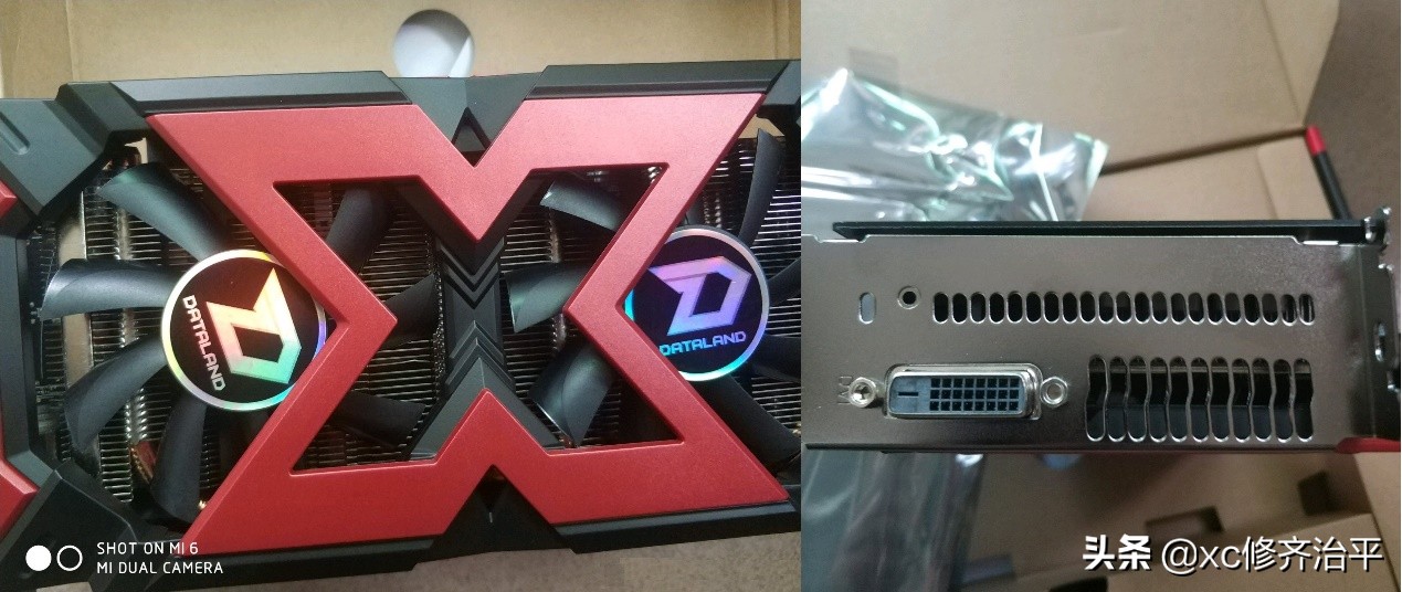 300元在拼多多买的rx580显卡,300块多的rx580