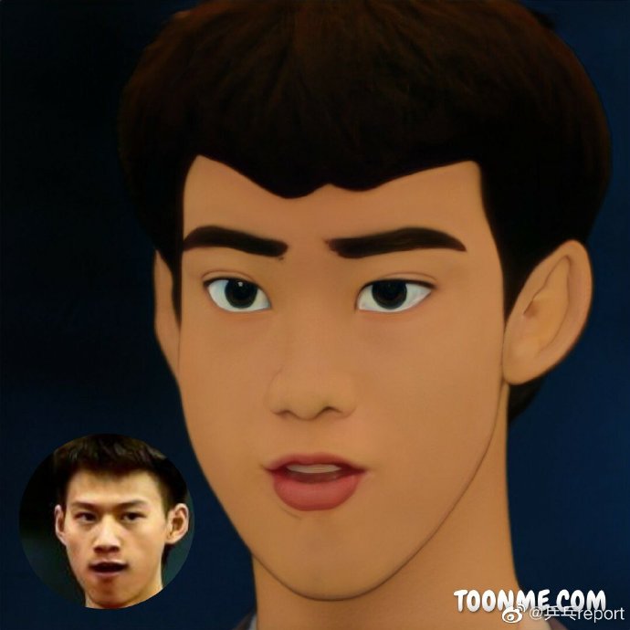 帅爆了！迪士尼版“乒坛王子”网络窜红，国乒队员自评：绝了