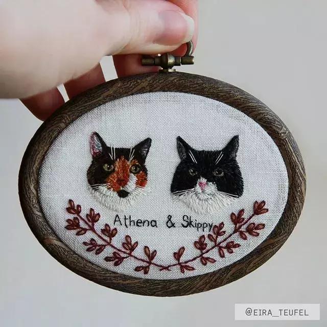 当一个程序员迷上了刺绣，就算手骨折了也无法阻止她……