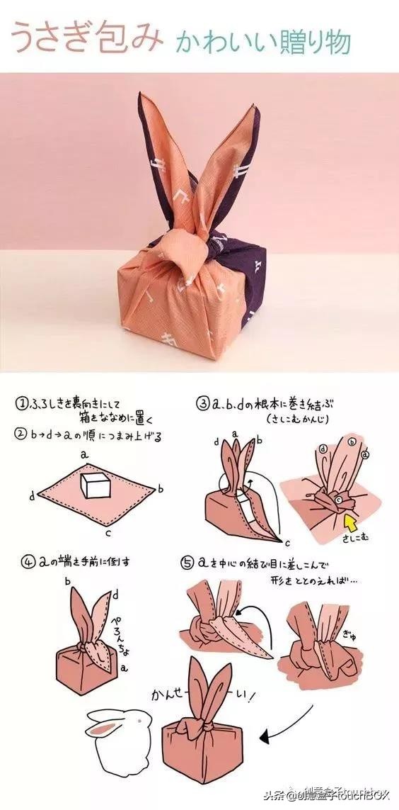 包装礼物的方法大礼盒,各种节日礼物盒卡纸