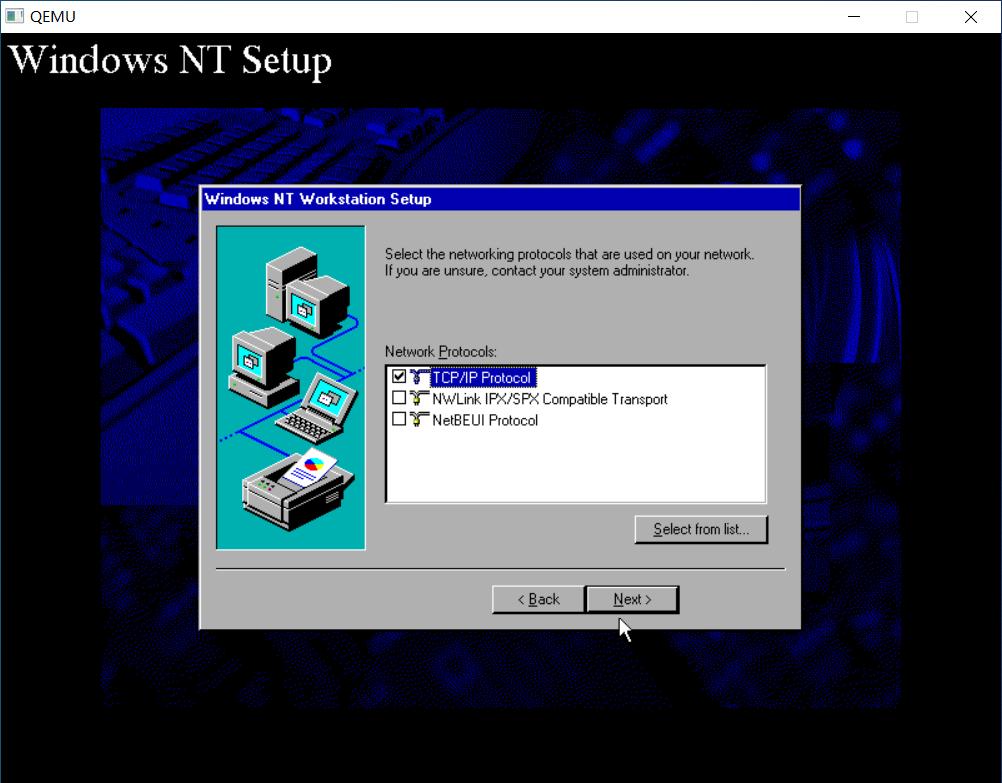 QEMU安装WINDOWSNT4.0MIPS版本