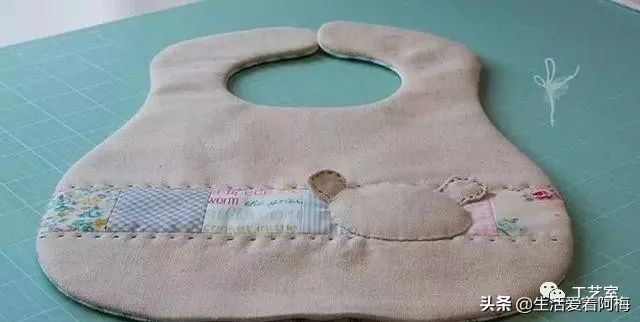 1-3岁宝宝专用围兜有袖子,宝宝布兜制作方法