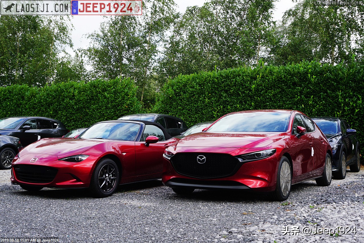 欧洲4S店实拍系列之Mazda,1---马3，我眼里最帅的两厢车