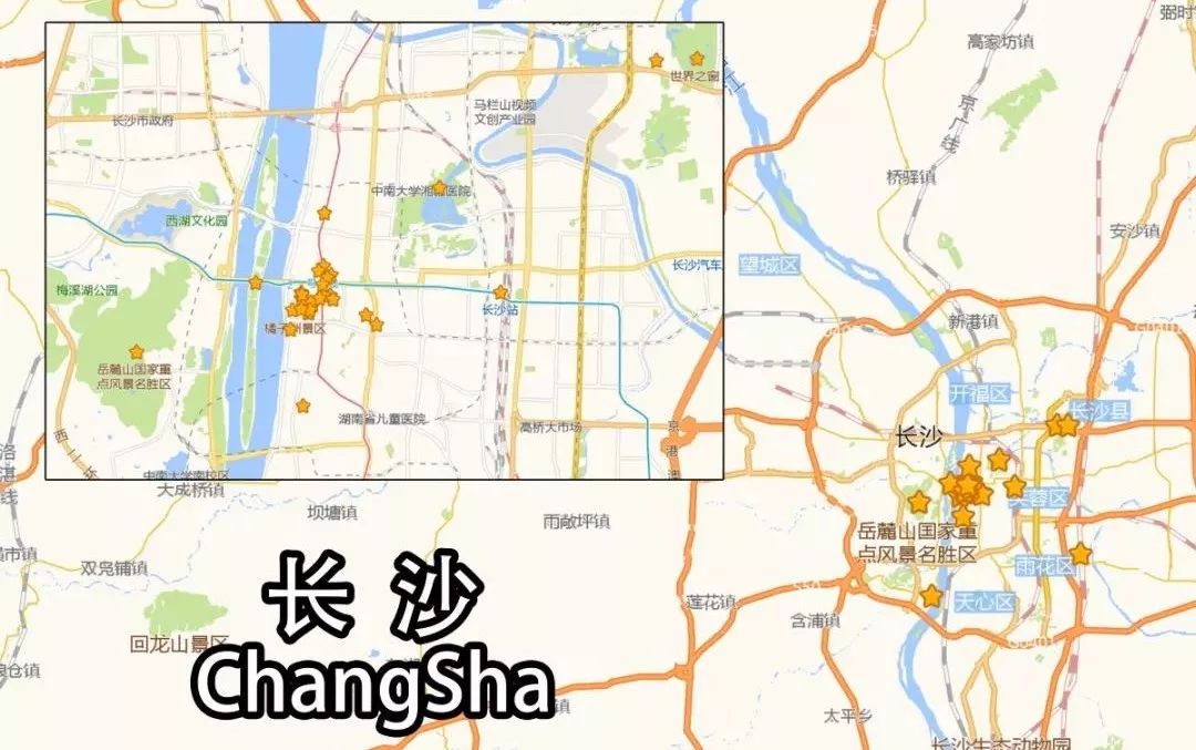 长沙一个回味无穷的城市,心心念念的长沙城