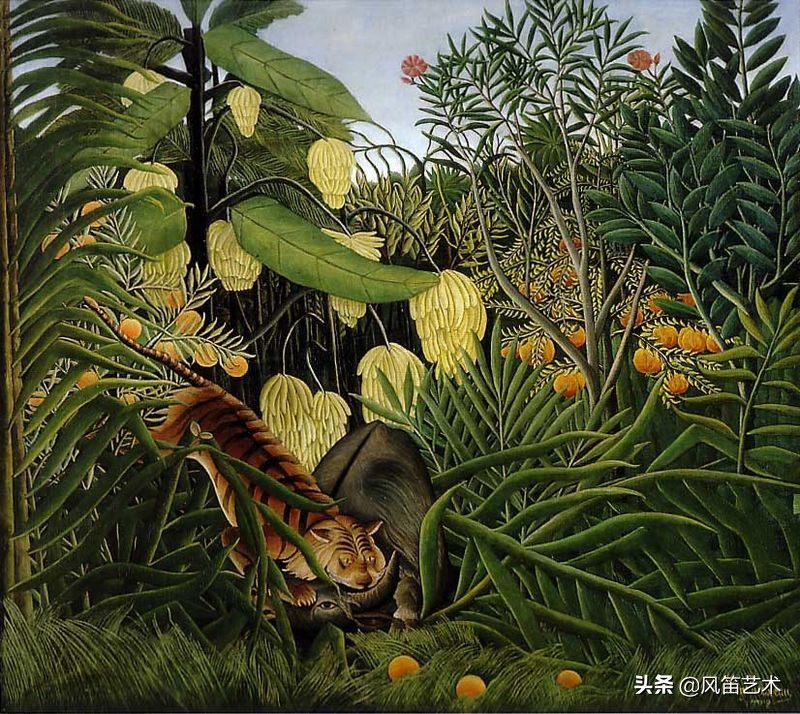 知名画家亨利卢梭世界名作欣赏,画家亨利卢梭简介