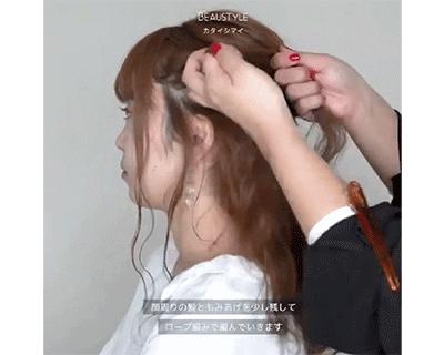 简单编发学生,手残党都会的编发教程学生