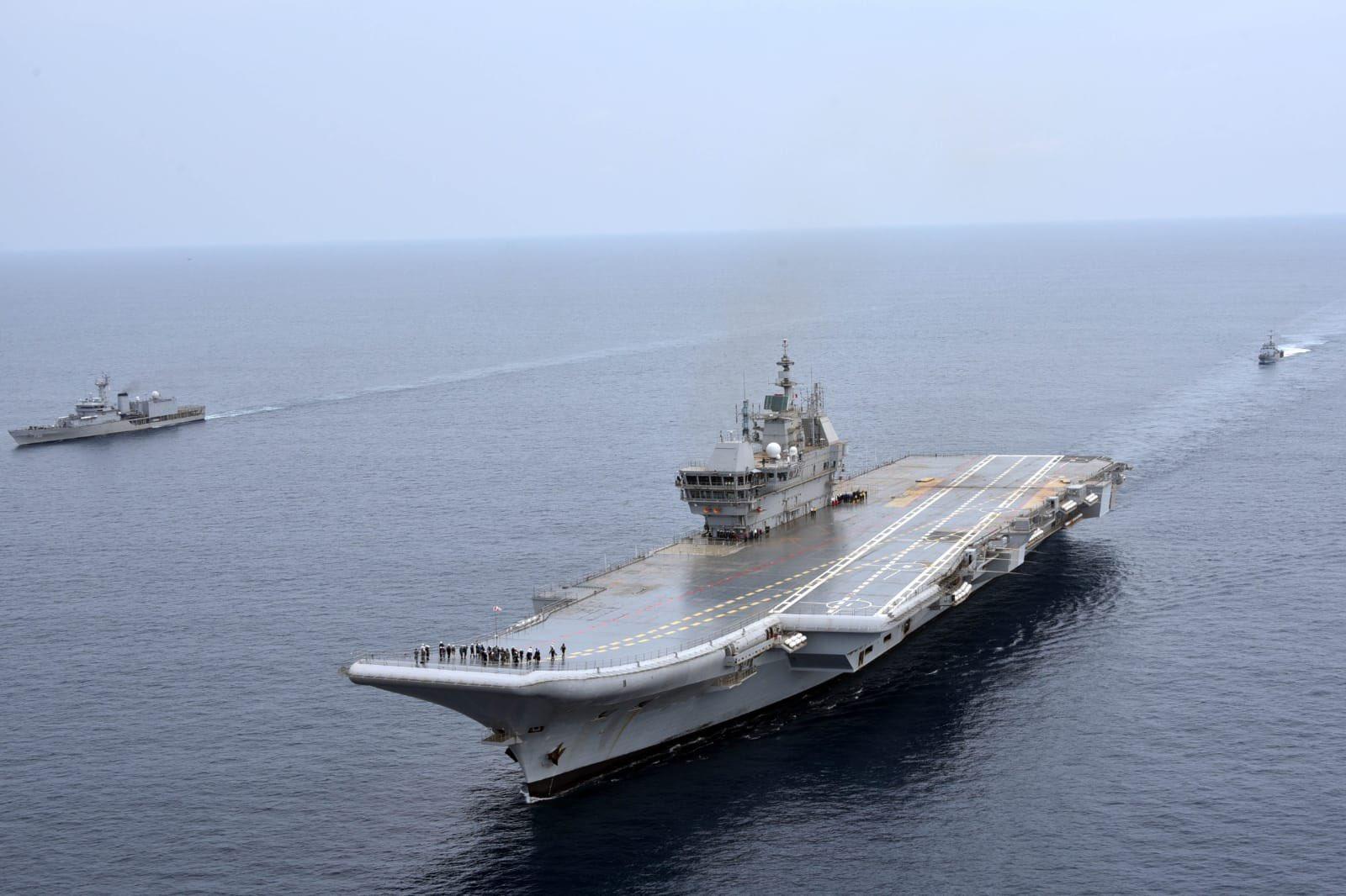 印度军力短板有哪些,印度航母首次试航