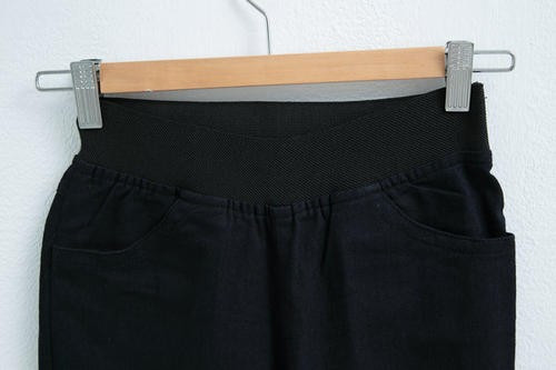 松紧裤腰嫌小怎么处理,松紧裤腰老是卷起来怎么办