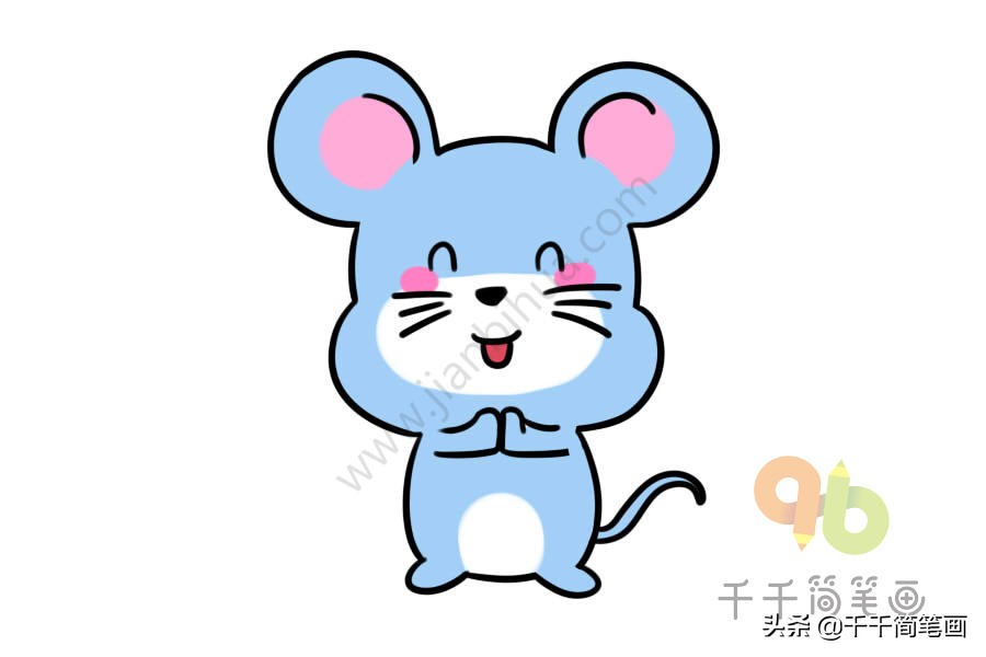 动物园里的动物简笔画简单又好看,各个国家的国宝动物小学生简笔画