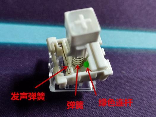 机械键盘凯华box白轴,凯华box白轴拆解