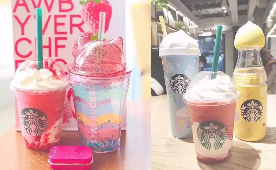 代购爆单预感！星巴克最新“猫耳杯”、“草莓收纳包”成超级网红