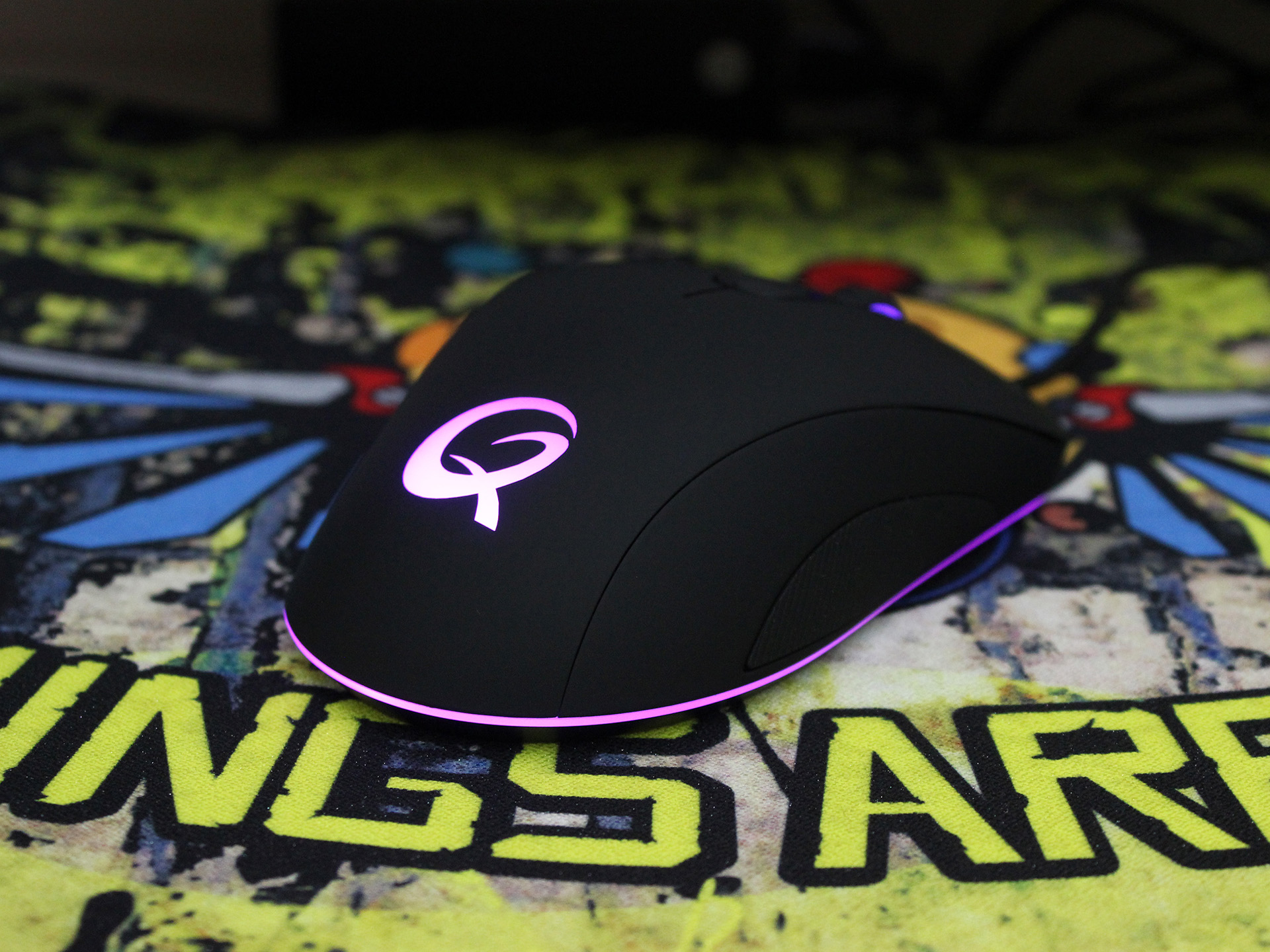 值得等待、不枉期待，QPADDX-30游戏鼠标WA-45鼠标垫体验简评