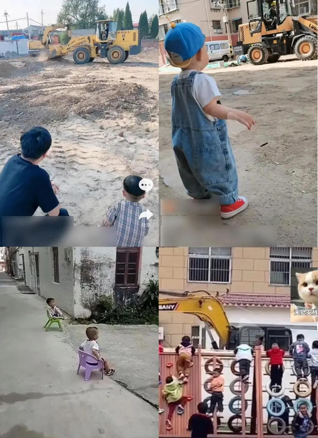 为什么小孩儿都喜欢挖掘机,为什么小孩都爱挖掘机搅拌车